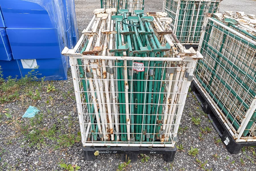 6 Gitterboxrahmen